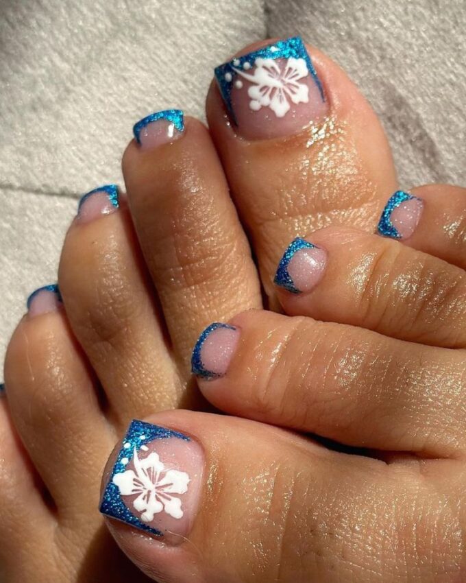 Art des ongles de pieds